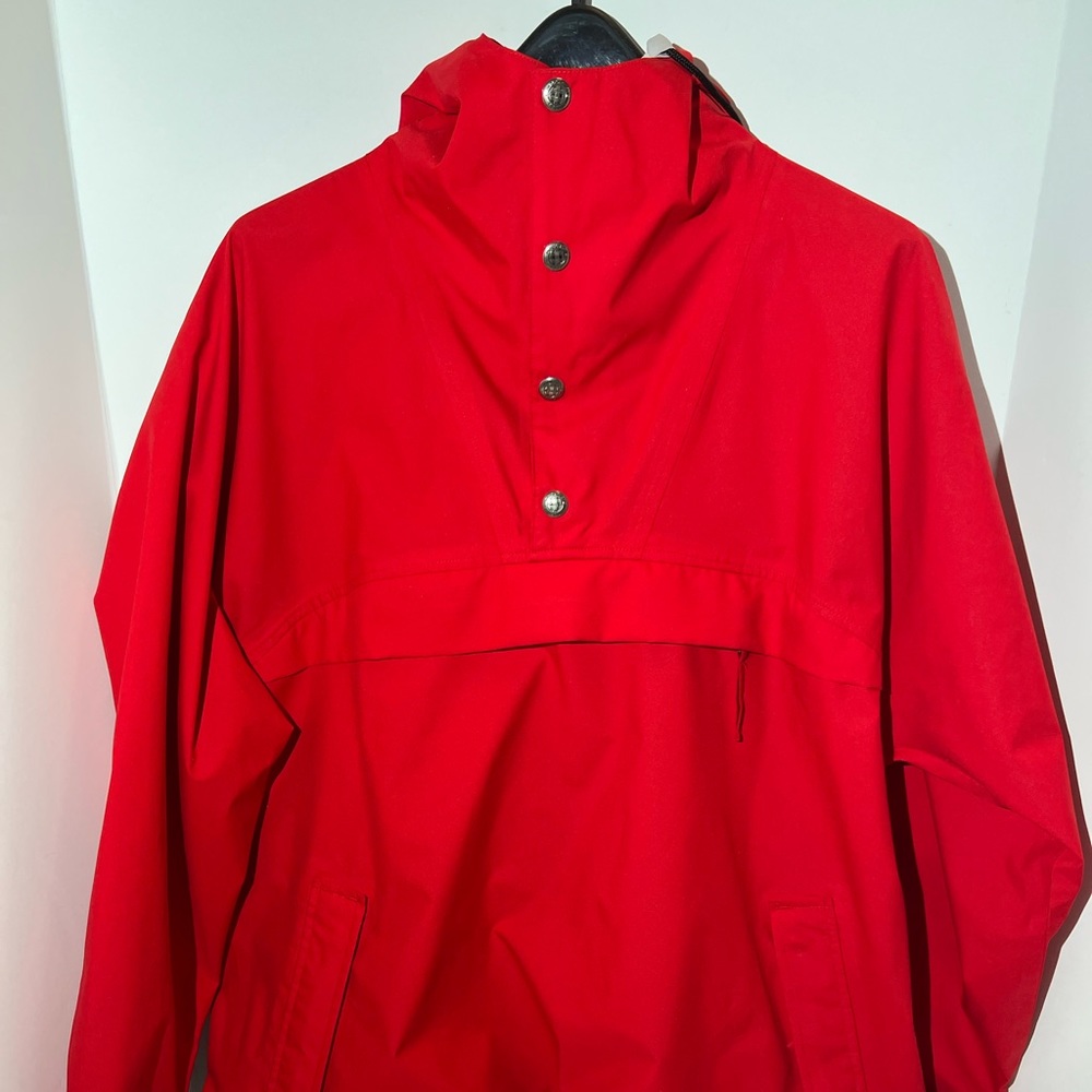 Woolrich‎ half zip hooded parka size large